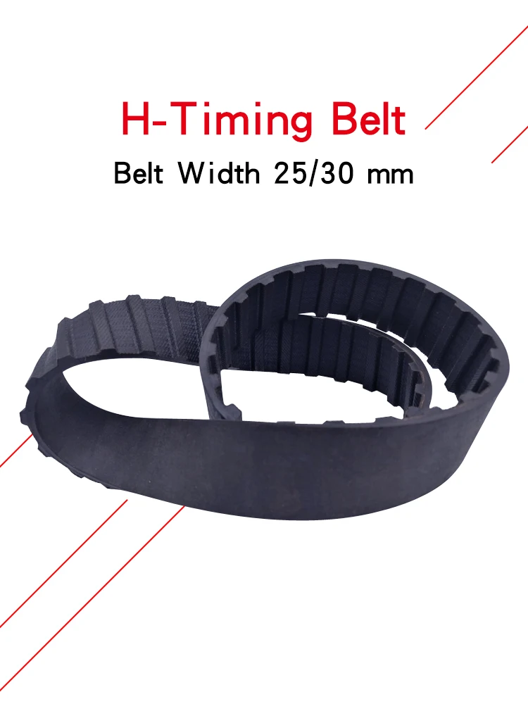 H type timing belt model-415H/420H/425H/430H/435H/440H/445H/450H trapezoid teeth belt teeth pitch 12.7 mm  width 25/30 mm