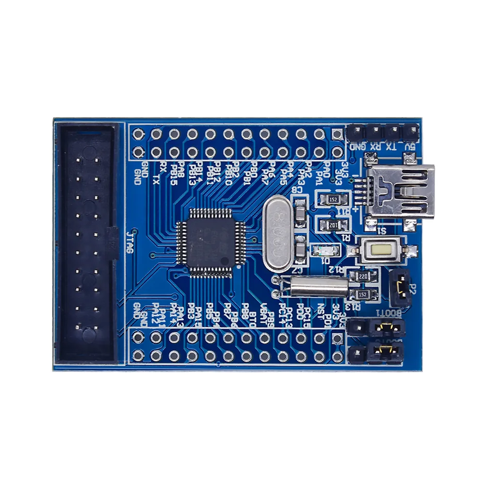 Original stm32f103c8t6 Cortex-M3 braço stm32 jtag placa de desenvolvimento do sistema