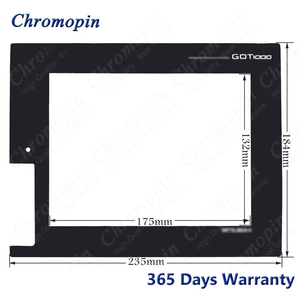 Imagem -05 - Painel da Tela de Toque Digitador Vidro para Mitsubishi Gt1665-stba Gt1665-stbd Gt1665-vtba Gt1665-vtbd Painel Sensível ao Toque com Sobreposição