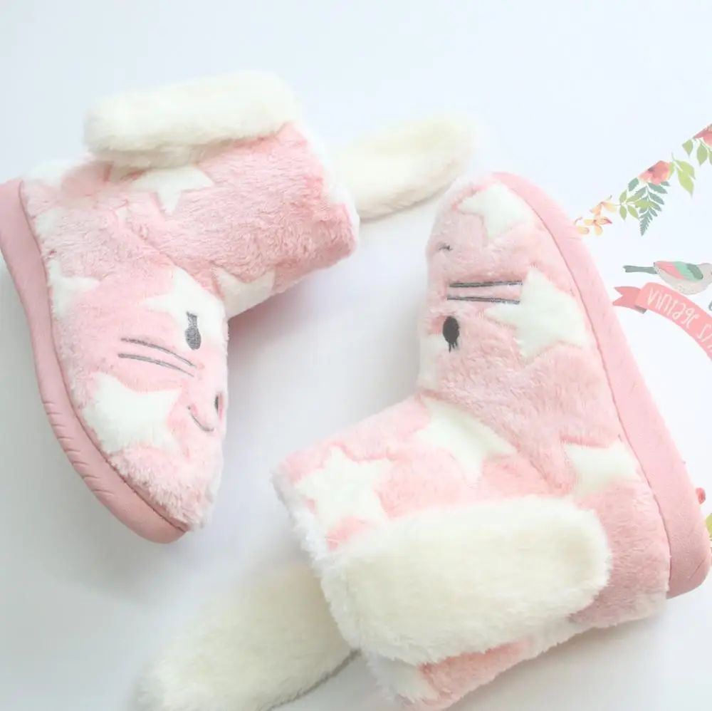 winter ankle home boots womens slippers house woman Socks indoor shoes Winter Warm boots Fur Ankle Boots Shoes