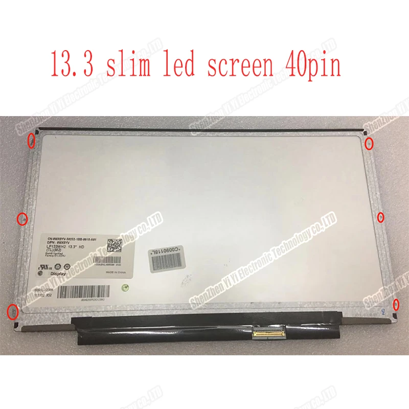 

For HP Probook 430 G1 G2 4341S 5310M 5330M 4340S laptop lcd screen panel Display Replacement 13.3" Slim LED matrix