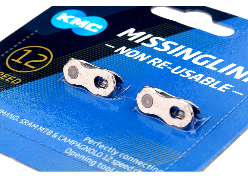 KMC Chain Quick Link 7 8 9 10 11 12 Geschwindigkeit MTB Strom fehlende Glieder 2 Paar Fahrradkette Power Link Fahrradkettenspanner – Detail 11