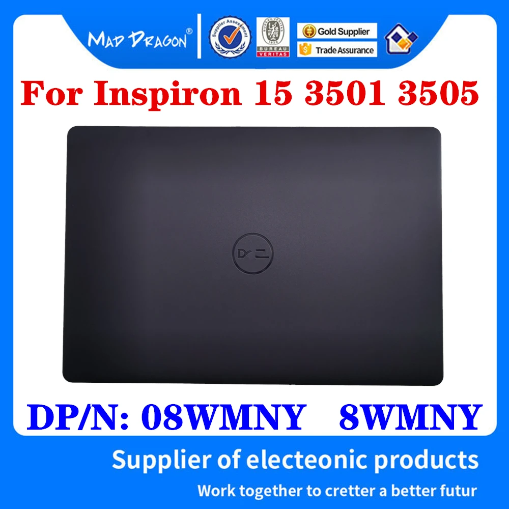 

New Original 08WMNY 8WMNY AP2X2000701 For Dell Inspiron 15 3501 3505 Laptop Lcd Rear Lid Top Case Back Cover Black A Shell