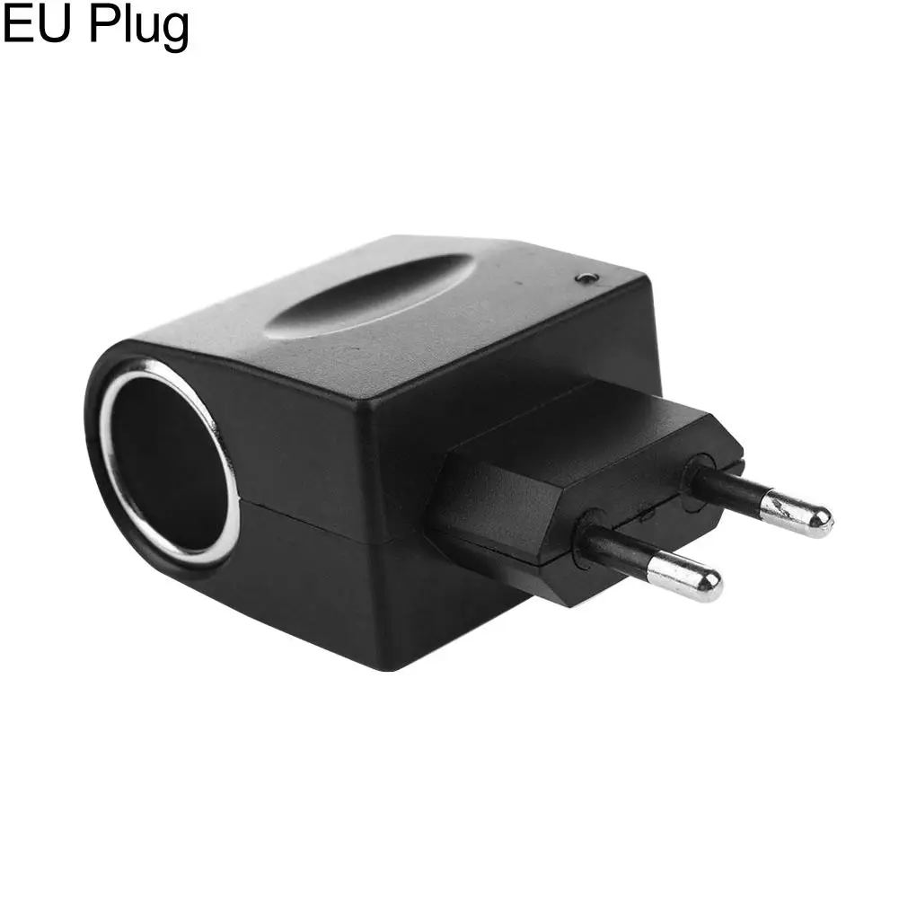 EU/US samochód standardowy Adapter gniazda AC 100-240V 220V do DC 12V papierosy lżejszy konwerter zasilania Adapter AC do DC