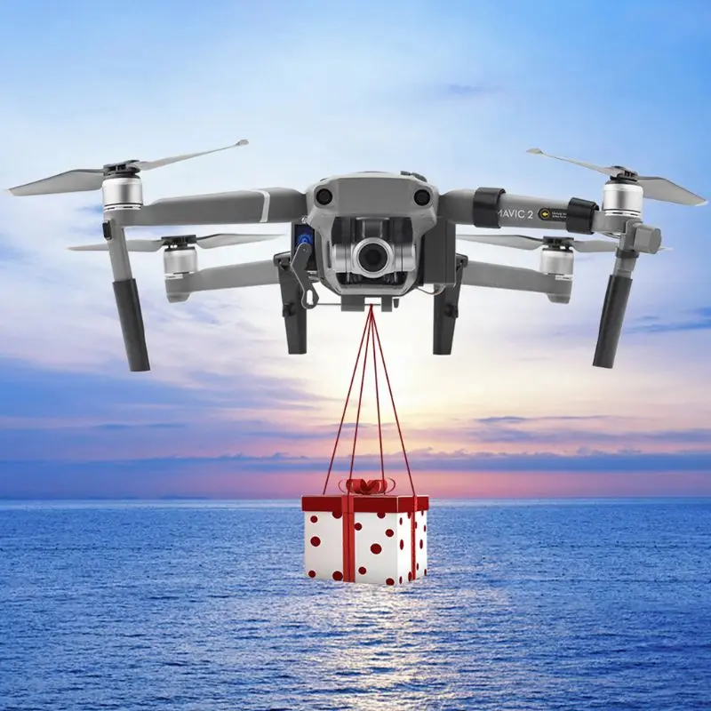 1Set Professional Wedding Proposal Delivery Device Dispenser Thrower for DJI Mavic 2 Pro/Zoom Drone Air Dropping Transport Gift