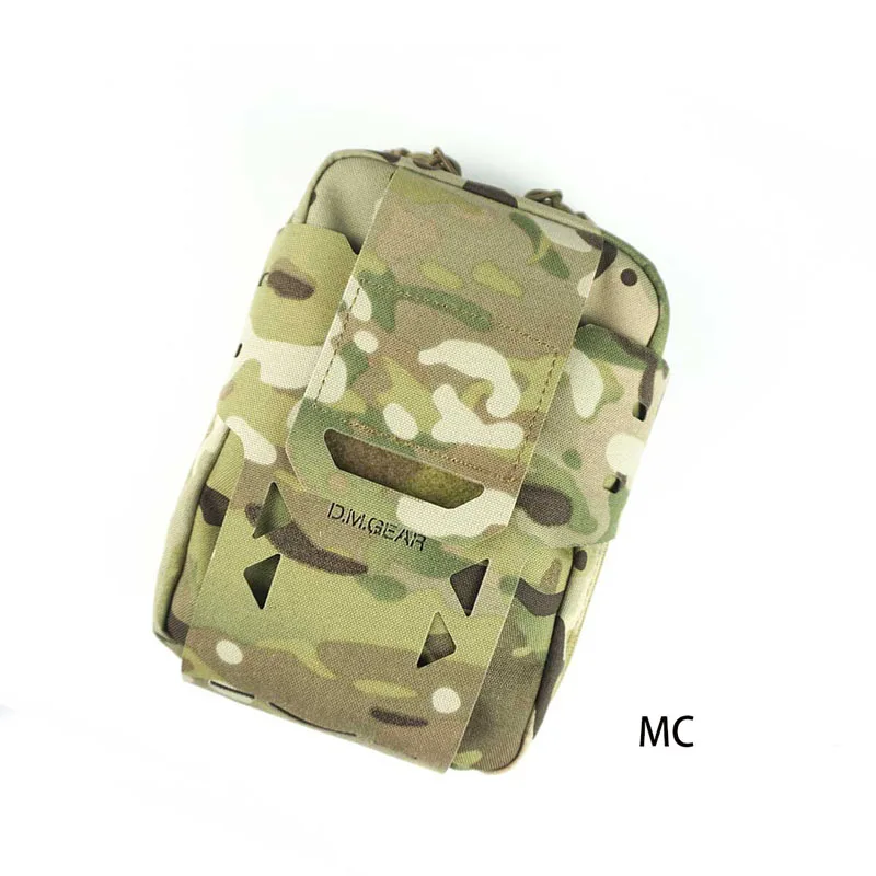 Outdoor Vertical Version Configuration Multifunction Tactical Medical Bag First Aid Kit Molle System Accessories Pouch