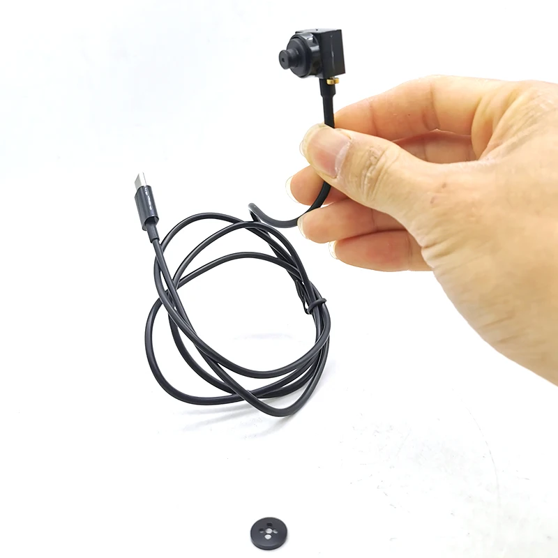 15*15mm Mini Size Type C USB Kamera 1080P 720P 8MP Micro USB OTG UVC Camera Audio CCTV Camera For External Android  Phones