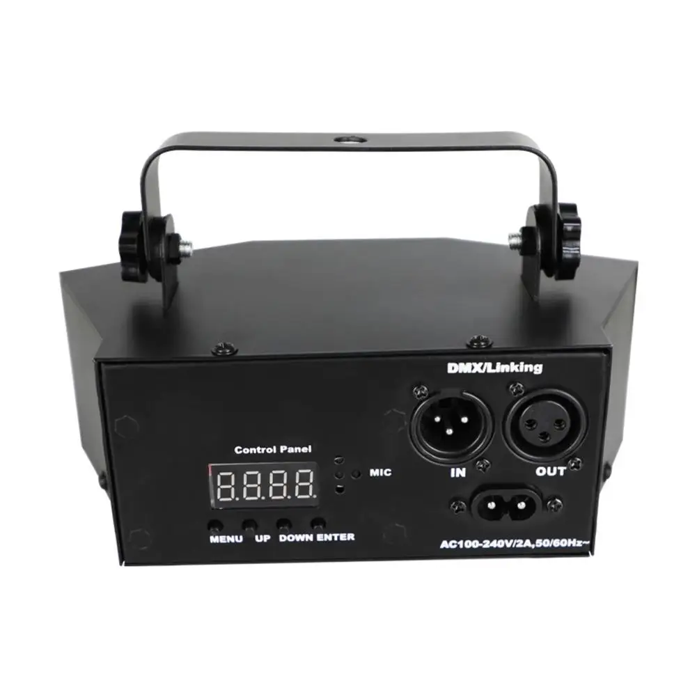 ไฟ DJ 9-Eye RGB Stage ไฟแฟลชรถยนต์ DMX Remote Lampu Disko สำหรับ Home KTV ฮาโลวีน Christmas Party ตกแต่ง