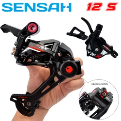 SENSAH XRX 12 speed Bicycle Derailleur Mountain Bike components MTB shifting XRX12 Rear Derailleur Compatible with Cassette 52T