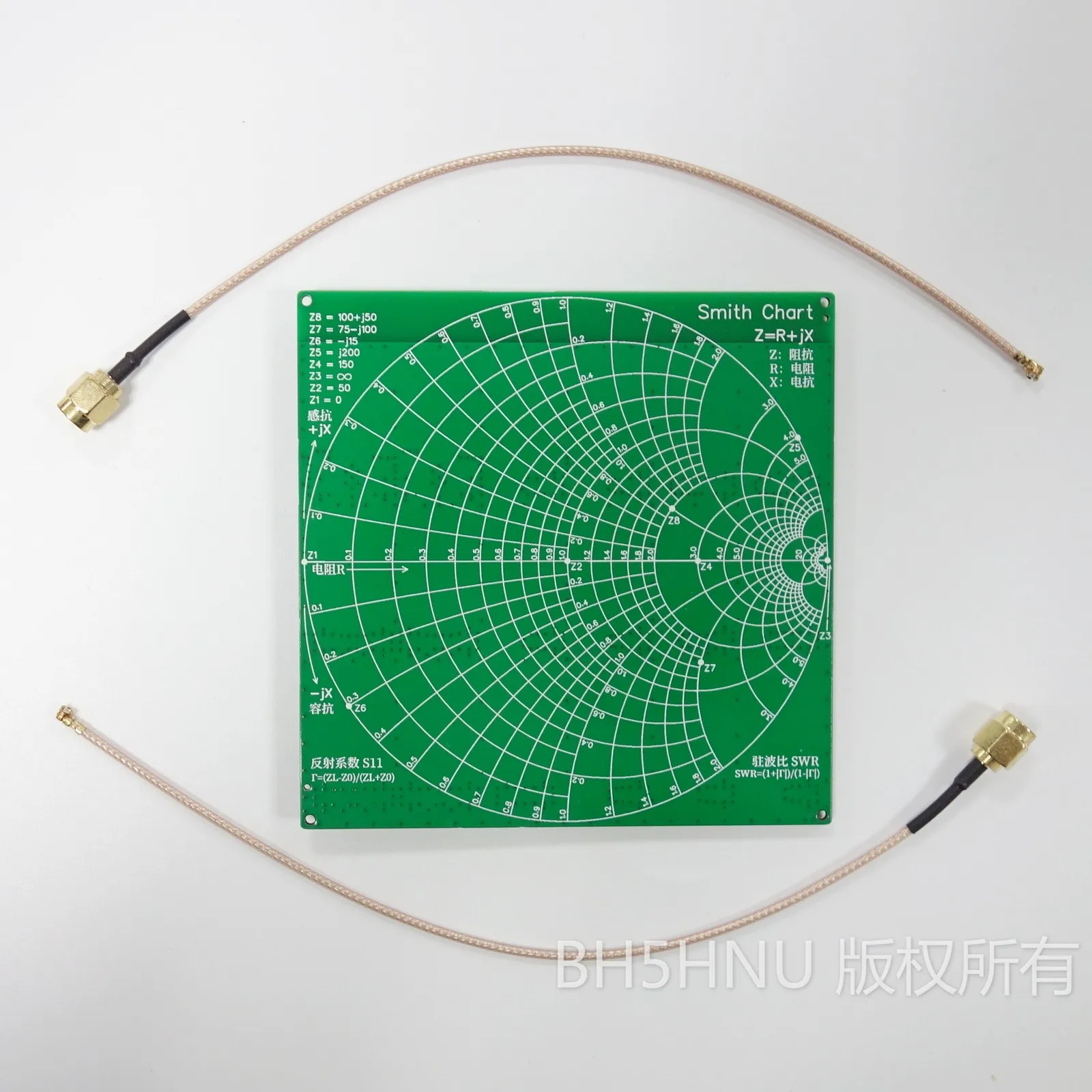 RF Demo Kit NanoVNA RF Test Board Vector Test Filter Attenuator