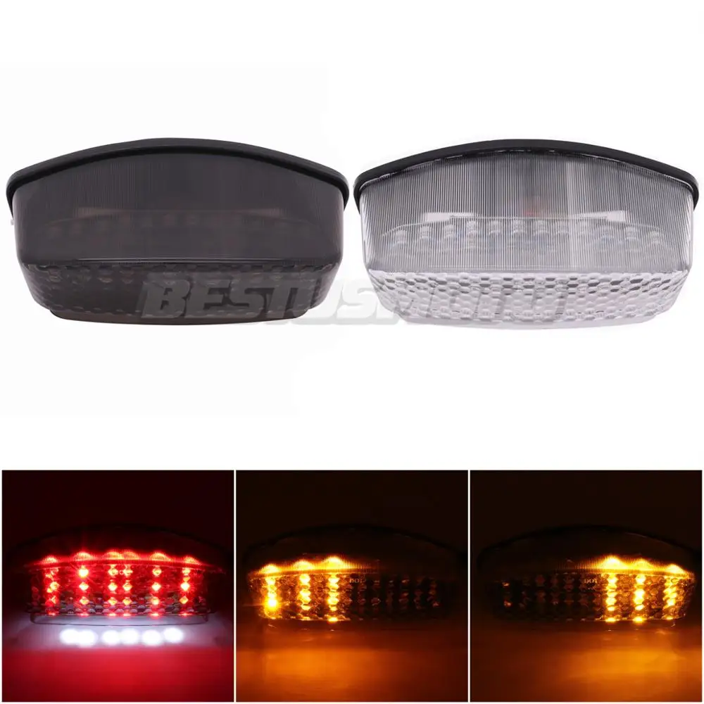 Motorcycle LED Brake Tail Light Turn Signal For Ducati Monster 400/600/620/695/750/800/900/1000/S2R/S4/S4R/S4RS Testastretta
