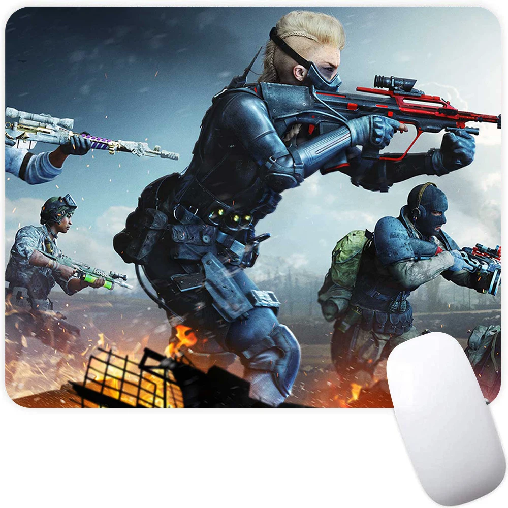 لوحة ماوس ألعاب صغيرة، لوحة ماوس للكمبيوتر، حصيرة ماوس للكمبيوتر المحمول، لوحة ماوس للكمبيوتر المحمول Call of Duty Black Ops Cold War Keyboard Mat Desk Pad