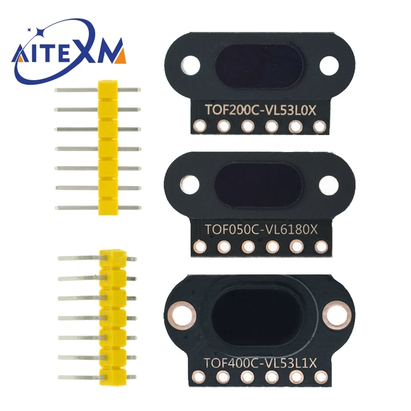 VL6180/VL53L0X/VL53L1X Tempo di volo (ToF) Modulo sensore di portata laser TOF050C TOF200C TOF400C 50CM/2M/4M IIC per Arduino STM32