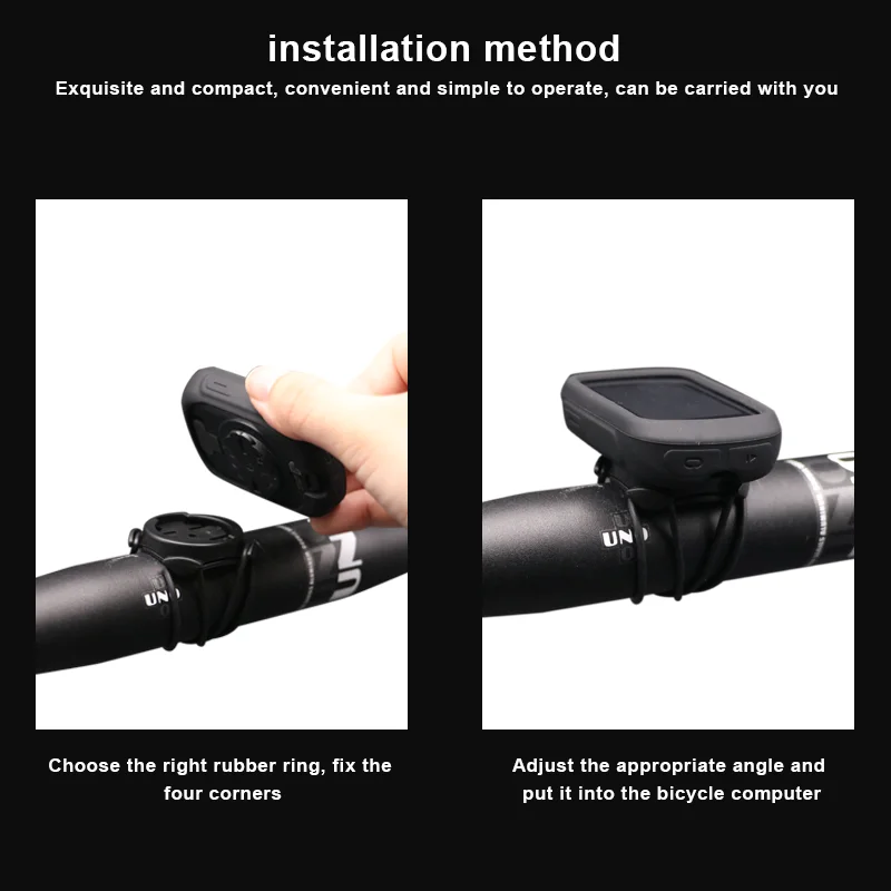 Soporte de plástico para ordenador de bicicleta, cronómetro para bicicleta de montaña, velocímetro para ciclismo de carretera, serie Garmin Edge