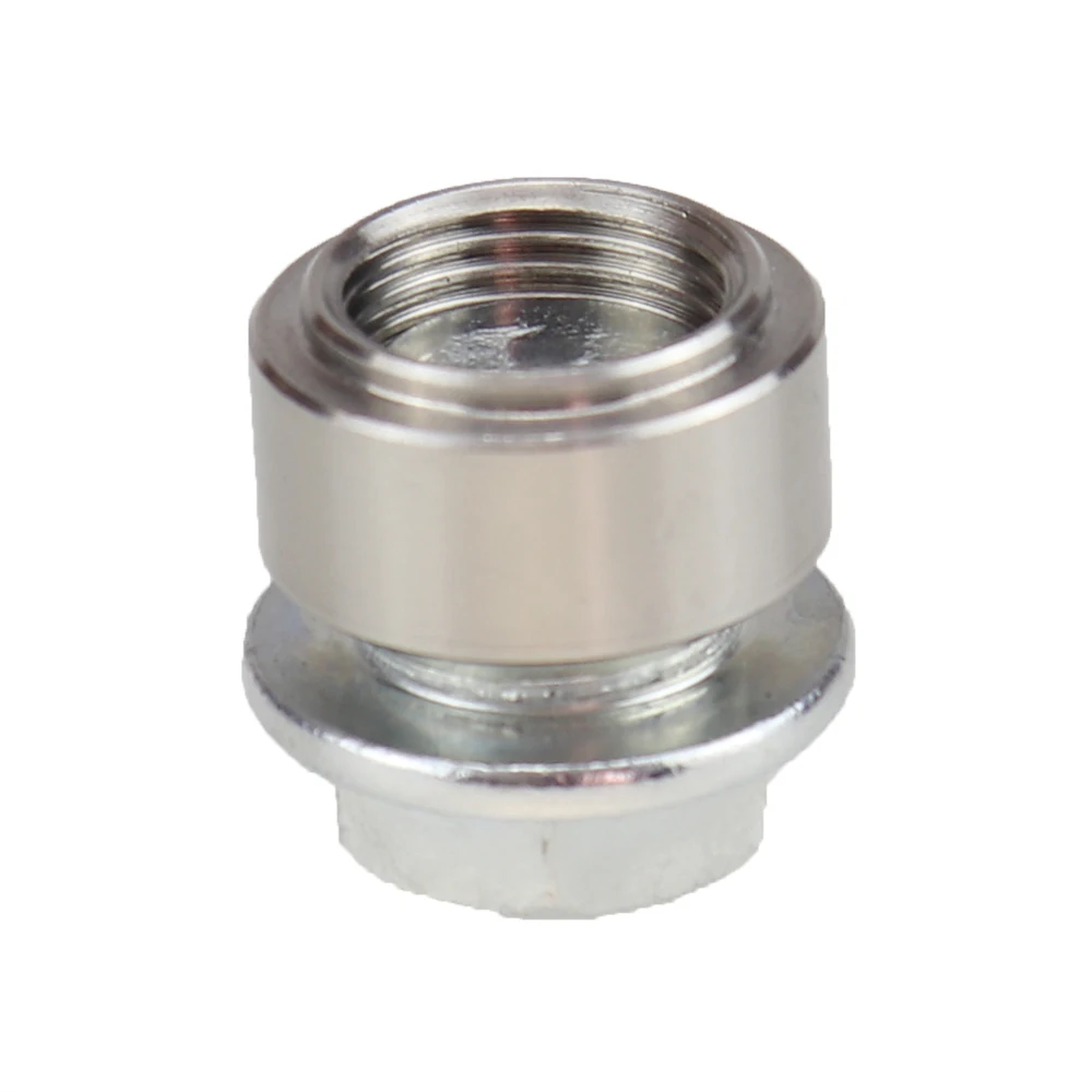 Stainless Steels Oxygen Sensor Bung Plug Nut Cap Kit Plug Nut Plug Wideband Nut Stepped Mounting Fitting Weld Bungs M18X1.5