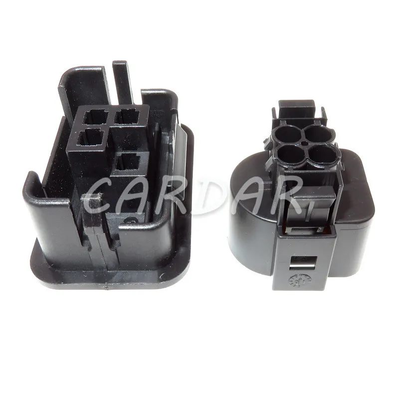 1 Set 4 Pin 1H0973734 Auto Car Light Lamp Sockets AC Assembly Automotive Connector 1H0 973 734 For Audi