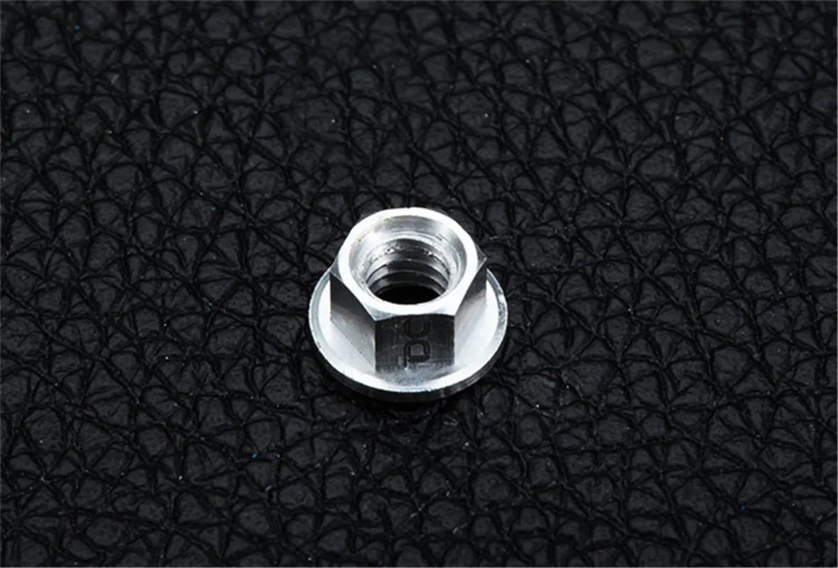 RC Car Parts for Model Drift Short Truck Accessories M4 Nut Multi-color Optional Aluminum Alloy(4pcs) voiture