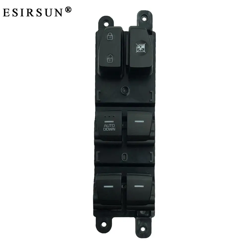 ESIRSUN Window Front Left Master Lifter Control Switch Fit For Hyundai IX25 Creta  ,93570-C91004X,93570C91004X