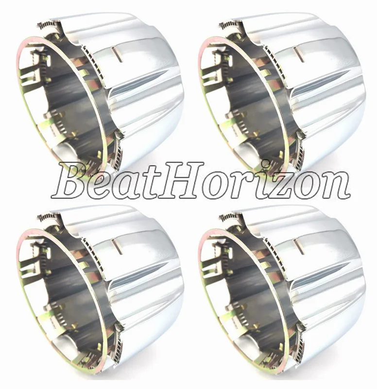 4 pcs Wheel Center Hub Cap Covers for Mitsubishi Montero Sport Pajero w/ RETENTION RINGS MB816581 1992-2002