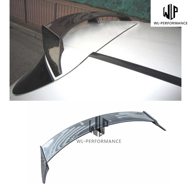 W176 Carbon Fiber Rear Spoiler Wings Car Styling for Mercedes Benz a Class A180 A200 A250 A260 A45 Body Kit 2014-up