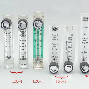 LZQ-6,7-meter-of-air-flow-acrylic (h = 120-meter, oksijen konektratörüne kontrol vanası ile gaz akış hızı, akışı ayarlayabilir En iyi 10 satış fluxometro oksijen no. 2