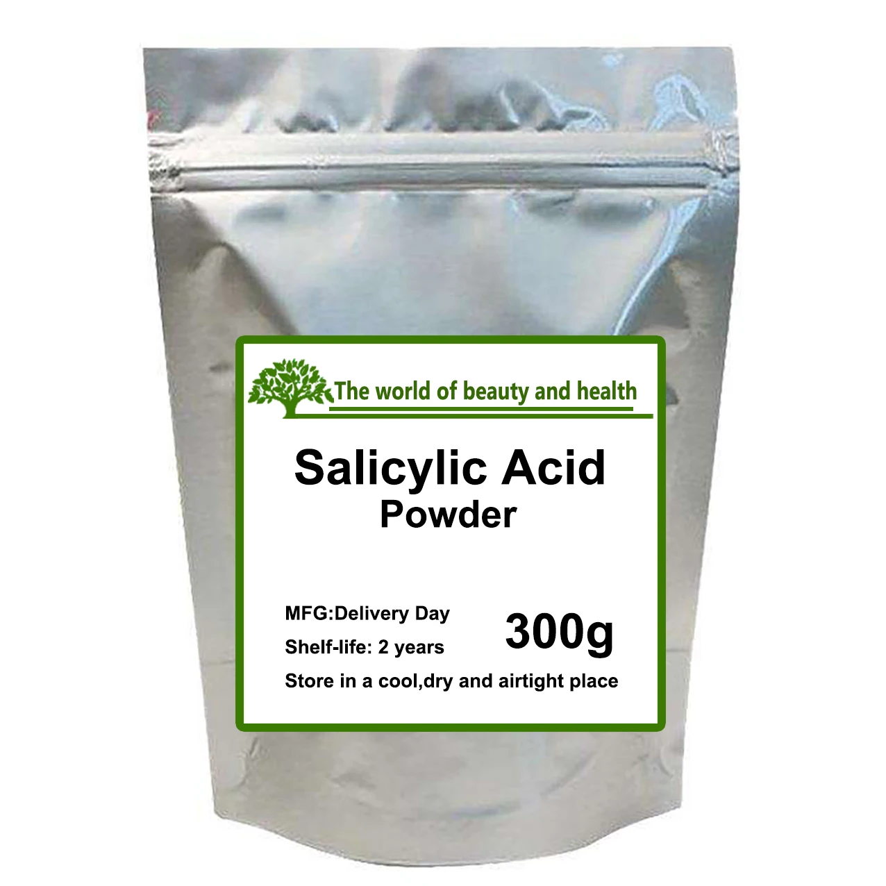 High Grade Salicylic Acid Powder Cosmetic Raw, Skin Whitening , Anti Acne, Exfoliation,Skin Care