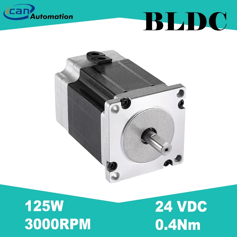 ICAN 125Watt Brushless Dc 24volt 40Ncm 3000RPM 57BLF-1230NBB High Torque BLDC