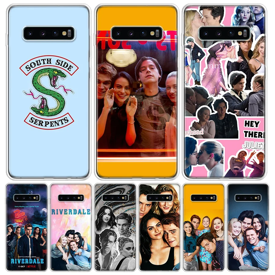 Riverdale Southside Serpents Phone Case For Samsung Galaxy S24 S22 S23 Ultra S20 FE S10 S21 Plus S10E S9 S8 + Coque Back Cover