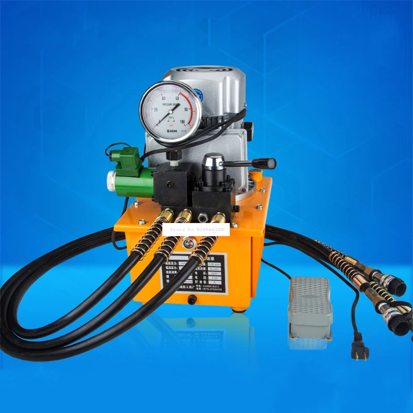 Elektryczny trójdrożny zawór wymiany elektromagnetyczny zawór do pompy hydraulicznej zawór magnetyczny elektronów zawór do pompy hydraulicznej 7L 0,75 kW 380V/220V/110V