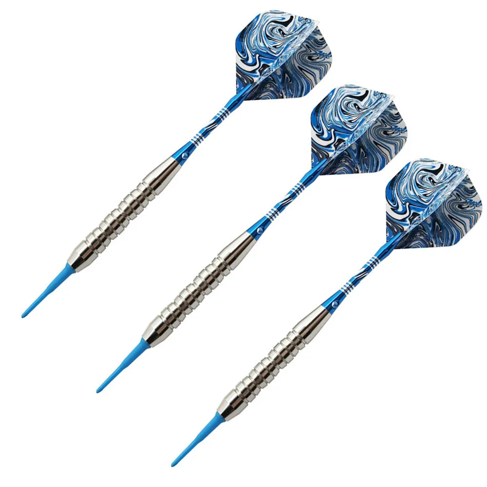 3 pieces of nylon soft tip darts professional 21g competition competitive darts indoor sports throwing electronic darts set