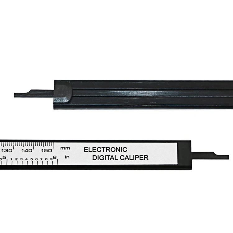 WOSAI Vernier Caliper 0-150mm 6 inch Measuring Tool Plastic LCD Digital Electronic Carbon Fiber Ruler Gauge Micrometer