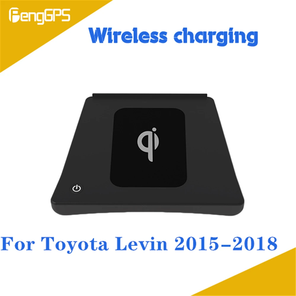 

Быстрое беспроводное зарядное устройство для Toyota Levin 2015 2016 2018 Passat QI, быстрый мобильный телефон, 10 Вт, скрытый автомобильный держатель для приборной панели, зарядная панель
