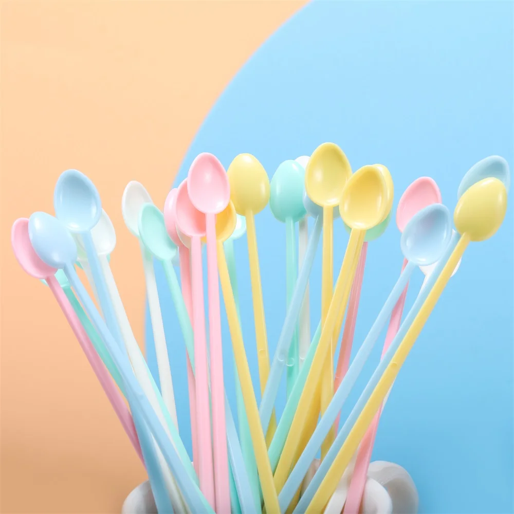 10-100pcs Stirring Stick Plastic Epoxy Glue Stick Dispensing UV Resin Silicone Mold Spatula Spoon for Resin Jewelry Making Tools