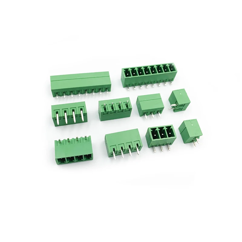 10 TEILE/LOS 5Pairs 15EDG 15EDGK 3,81 KF2EDG 2PIN-12PIN IGHT RECHTEN WINKEL/Gerade Schraube Terminal Block Anschluss BUCHSE 3,81 MM300V8A