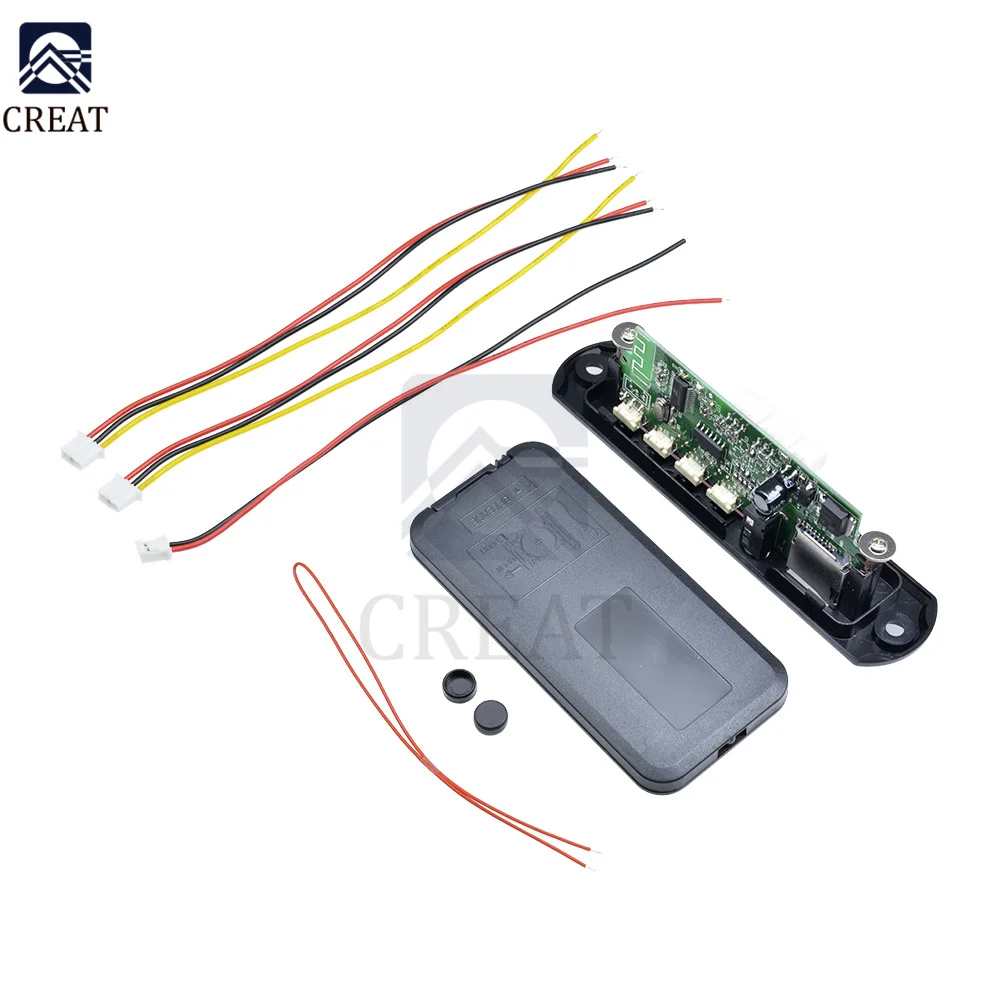 DC 7 -12V scheda di decodifica MP3 Bluetooth per decodifica auto modulo lettore MP3 supporto Radio FM USB TF telecomando IR