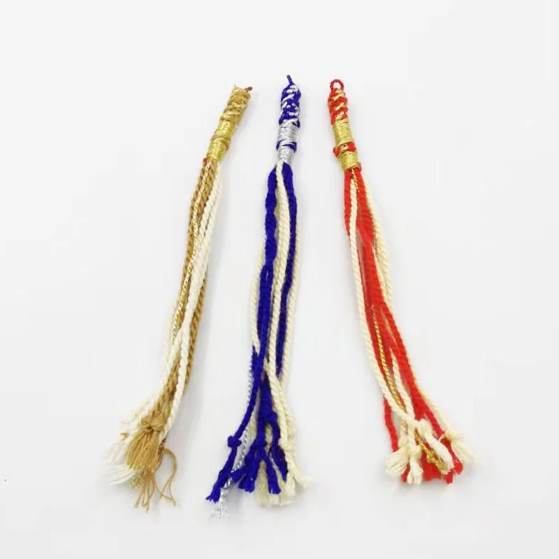 Turkish Style Cotton Tassels Red yellow blue Handmade Tesbih Tassel Karkoosha Muslim Rosary Tassels