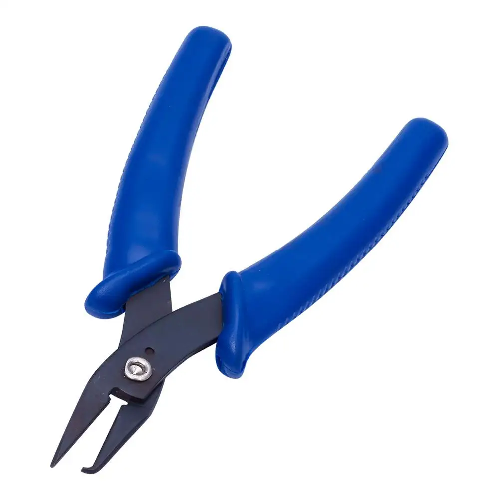 1pcs Split Ring Opener Jewelry Plier Jump Rings Tweezers Pliers Polishing Jewelry Finding Making Beading Tools