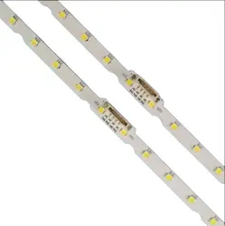 Faixas de led para tv samsung, para modelos un55nu6900, un55nu6950, un55nu7090, un55nu7100, ue55ru7475, un55nu6300, réguas de linhas para retroiluminação