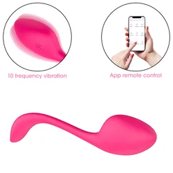 Remote Control APP Bluetooth Vibrator for Women Safe G-spot Clitoris Powerful Vibrador Feminino  Masturbator Sex Toy for Women