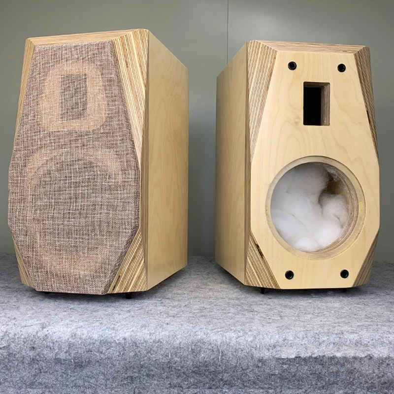 L-189 HiFi пустой шкаф для динамиков по индивидуальному заказу 5 дюймов 6,5 дюймов 8-дюймовая двусторонняя книжная полка для динамиков шкаф из березовой фанеры