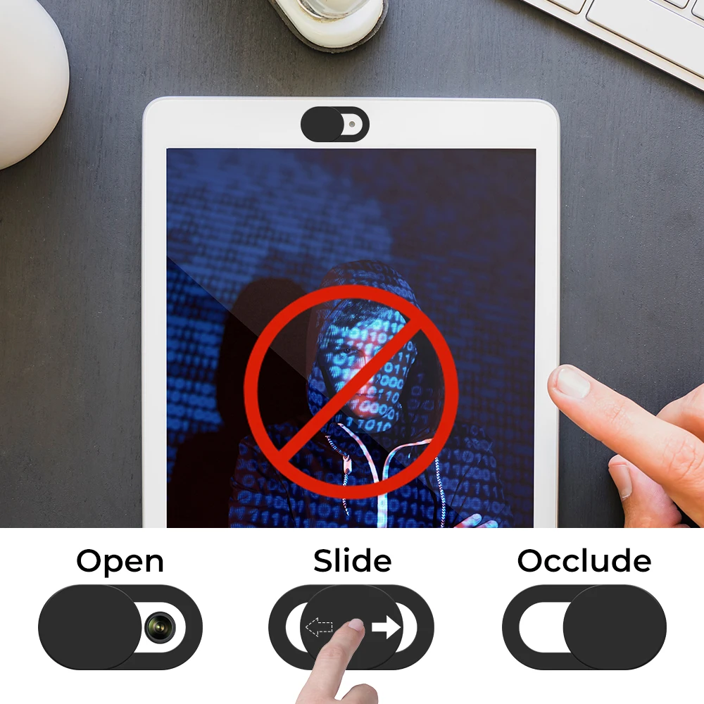 Webcam Cover Universal Phone lens Antispy Camera Cover For PC iPad Web Laptop Macbook Tablet lenses Shutter Privacy Sticker