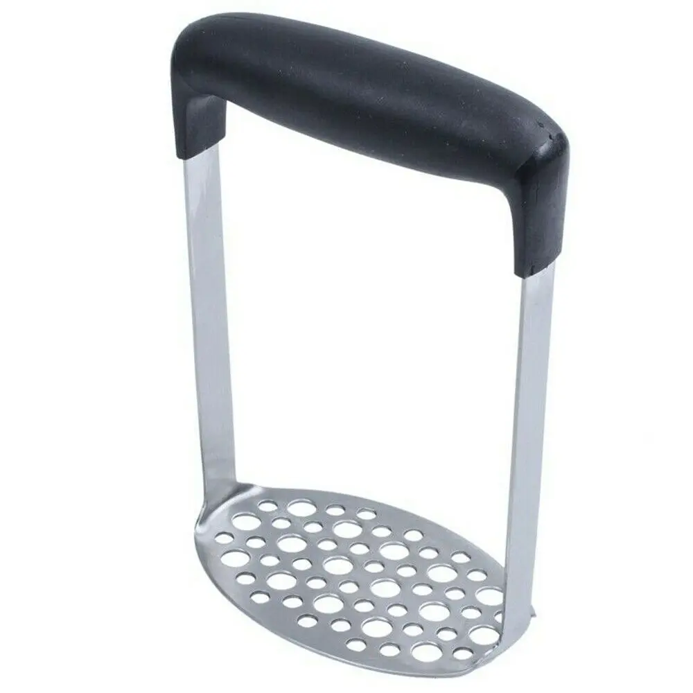 Stainless Steel Potato Masher Long Handle Crusher Sweet Potato Presser Tool Easy To Operate Durable HG14297