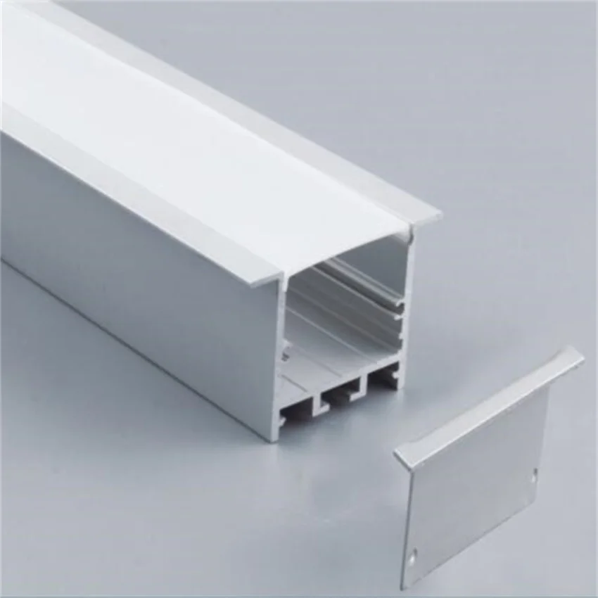 

YANGMIN Free Shipping 1M/PCS Big Size top installation aluminum Extrusion profile for Strip Light led aluminium profile channel