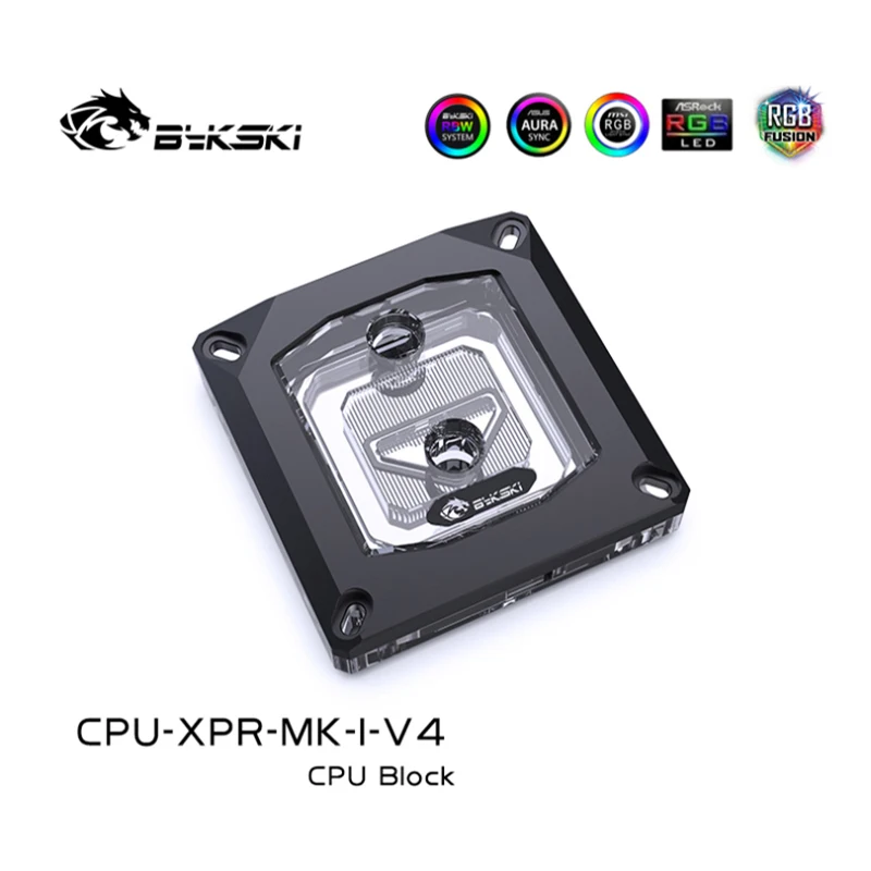 

Bykski CPU Water Cooling Block For Intel LGA1700/115X/1200/2011/2066 Liquid Cooling System Micro Waterway Cooler