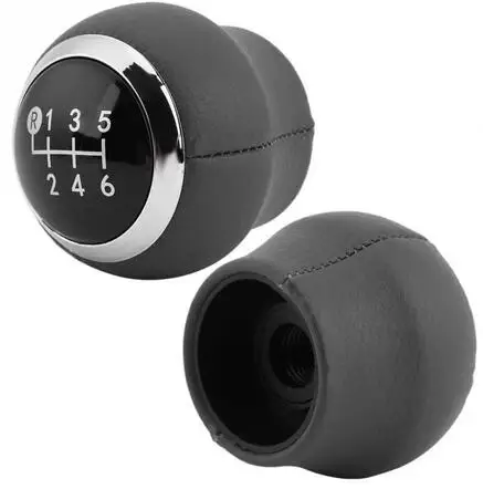 

Car 6 Speed Leather Gear Shift Knob Lever Head Fit For Toyota Corolla Verso Auris Yaris RAV4 2007 2008 2009 2010 2011 2012 2013