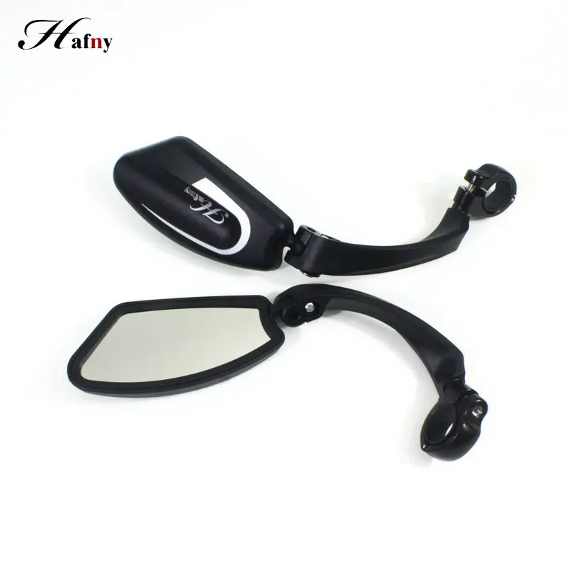 Hafny Bicycle Rearview Mirrors 360° Rotatable Rearview Mirror Handlebar Rearview-mirror Bike Cycling Safety Rear View Mirror