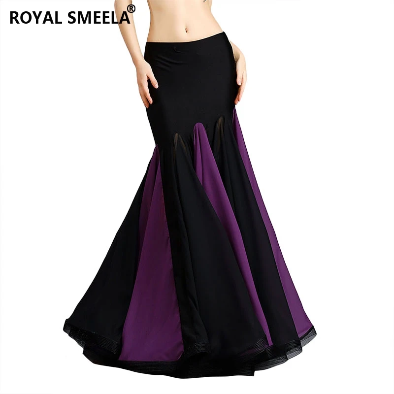 Vrouwen Buikdans Kostuum Buikdans Rok Lange Prestaties Rok Buikdans Slijtage Fishtail Mermaid Rok Buikdansen Rokken