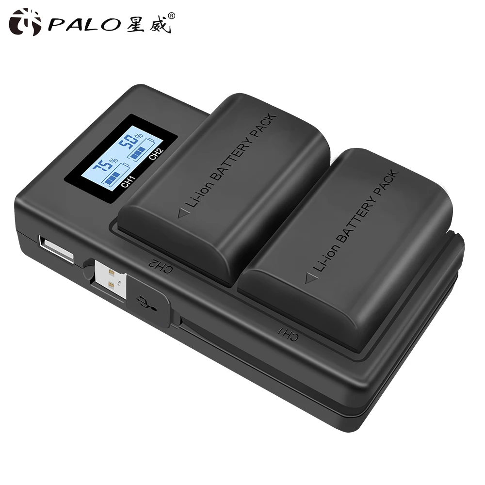 LP-E6N LPE6 LP-E6 E6N Battery Charger For Canon EOS Canon EOS 5DS R 5D Mark II 5D Mark III 6D 7D 70D 80D 60D Charger LP-E6