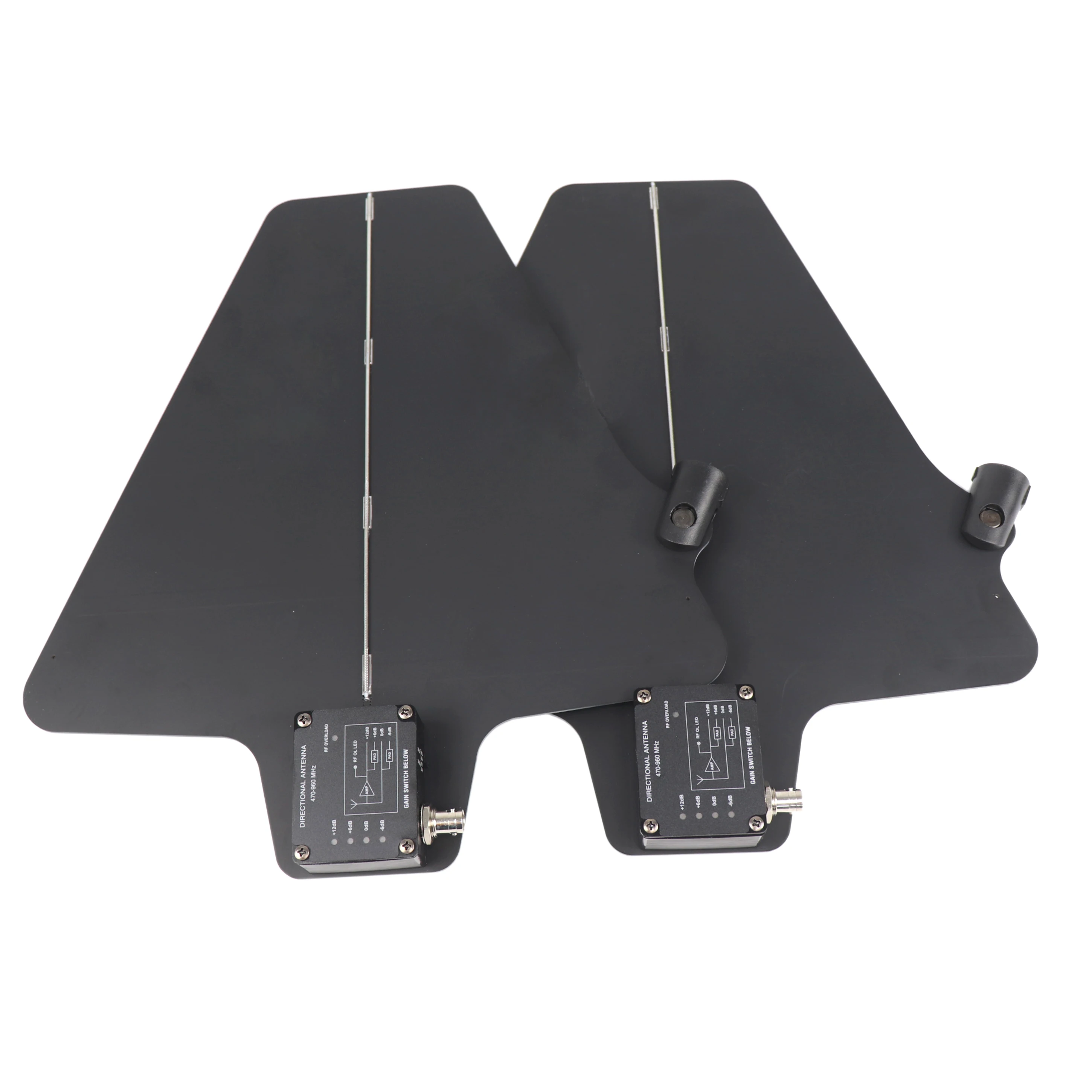 LCZ Audio Wireless Receiver W/ Active Directional Antenna UA874 UHF Antenna  Integrated Amp (470-950MHz) for wireless mic