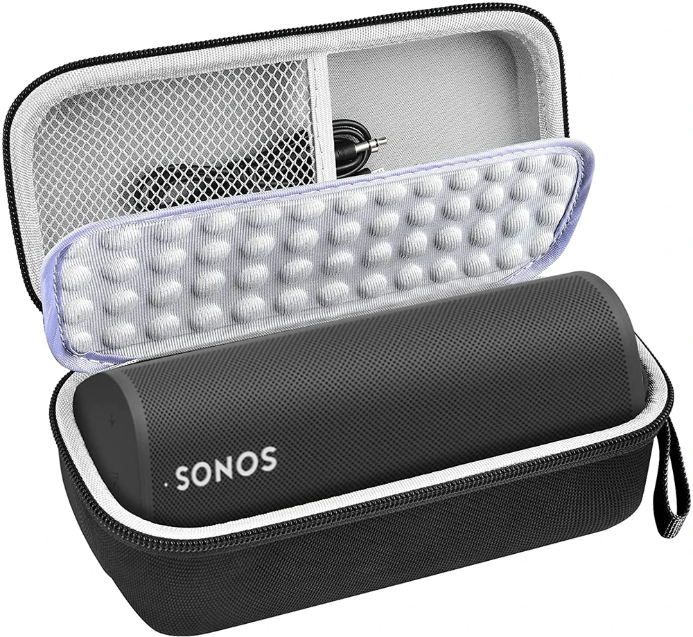 

Speaker Case Compatible with for Sonos Roam WLAN & Bluetooth-compatible Portable Smart Speaker Carrying Protective Holder Box